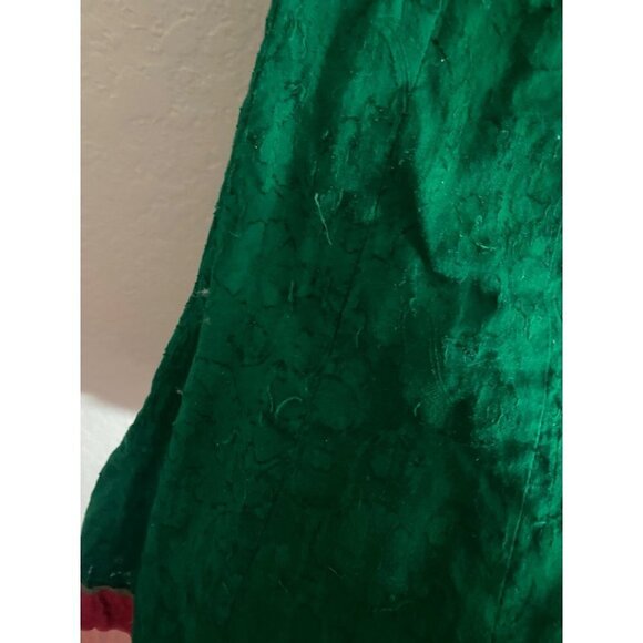Unbranded Women's Green Embroidered Bohemian Cap Sleeve Dress - XL - Picture 2 of 13